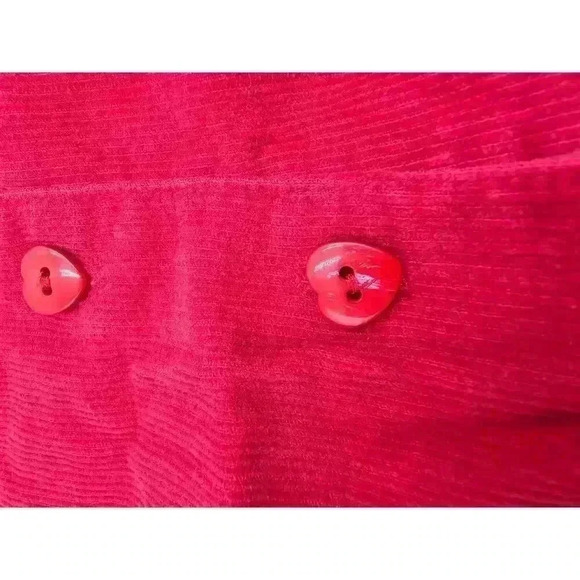 Cre8ions Girl's Size 4T Red Gingerbread Christmas Overall Dress w/Matching Shirt - Picture 5 of 6